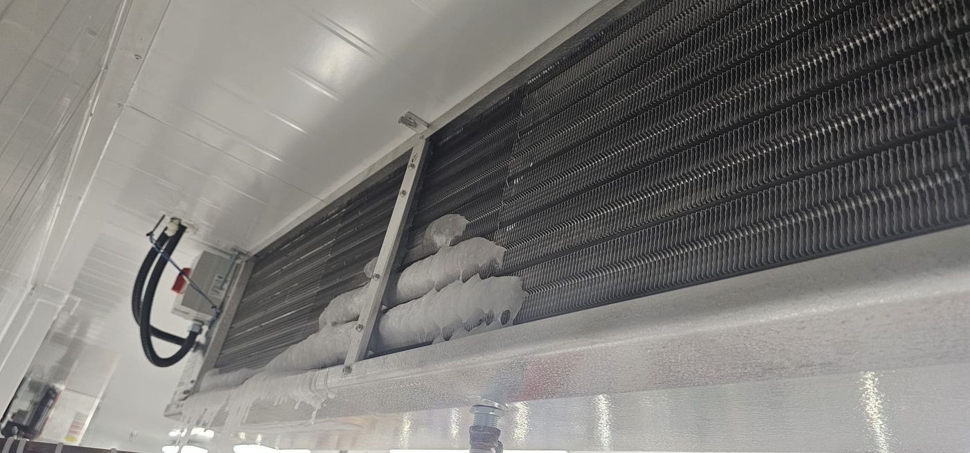 Walk-in evaporator coil