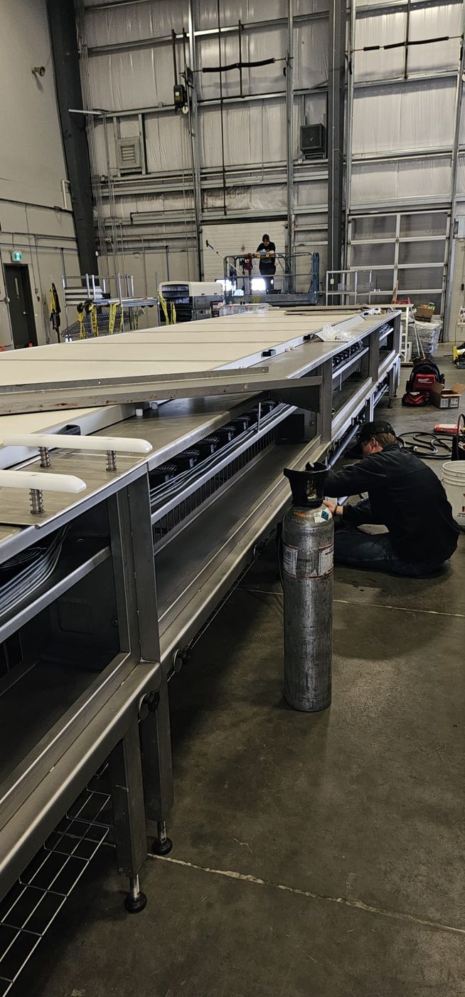 Commercial refrigeration service call