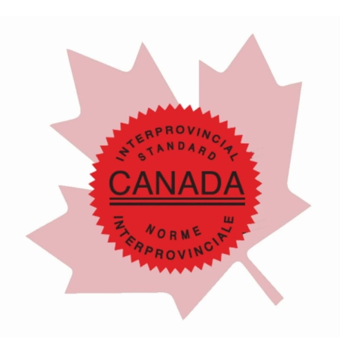 Red Seal Interprovincial Standard certified